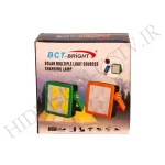 نورافکن دستی خورشیدی چندکاره مدل BCT-8005-C - تصویر 2